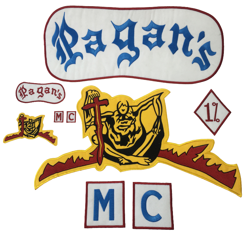NEW ARRIVAL Pagan Motorcycle Patch 1% Biker Rider Vest MC Embroidered Patch For Back of Jacket Patch G0412 Free Shipping, Black
NEW ARRIVAL Pagan Motorcycle Patch 1% Biker Rider Vest MC Embroidered Patch For Back of Jacket Patch G0412 Free Shipping, Black