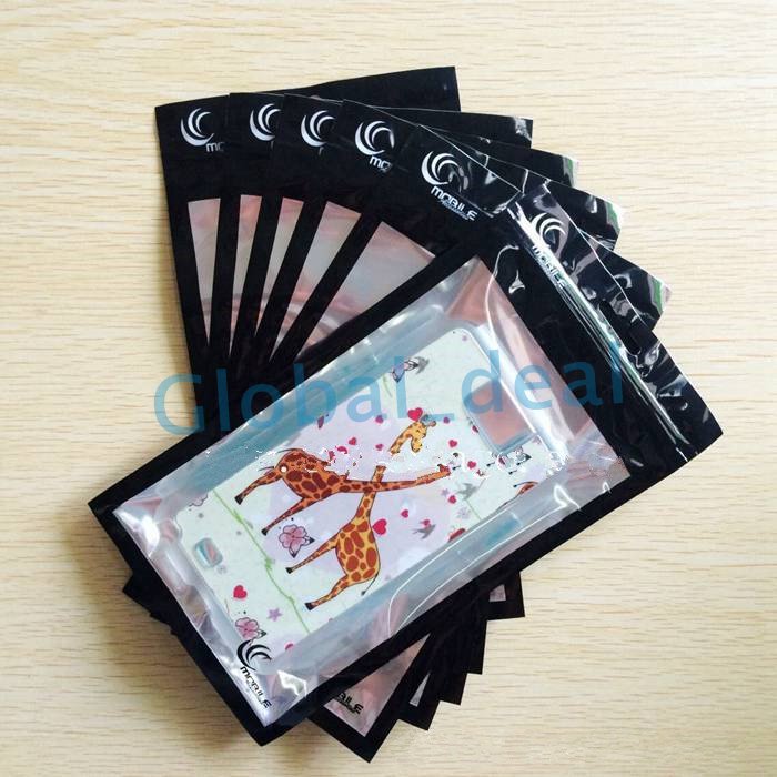 11520 1222cm 23135 Zipper Plastic Retail Package Bag poly Packaging Box For Mobile Phone Case For Samsung S7 S6 Iphone 6 6S 736885