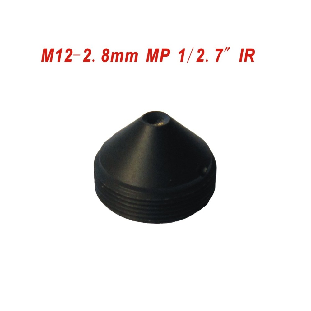 High quality Mini cctv Cone pinhole IR filter lens M12 2.8mm 3.7mm for cctv camera cam ip cctv lens/ Board Lens