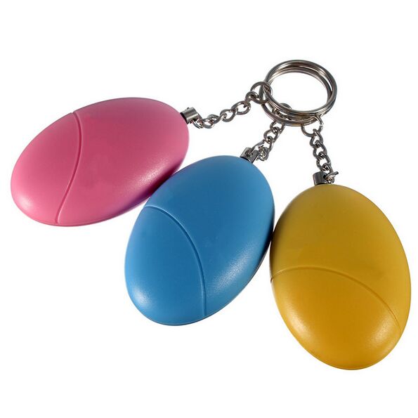 1pc Newest Female Portable Self Defense Security Keychain Alarm For Protecting Women Children Kids Elderly Personal Guard Safety