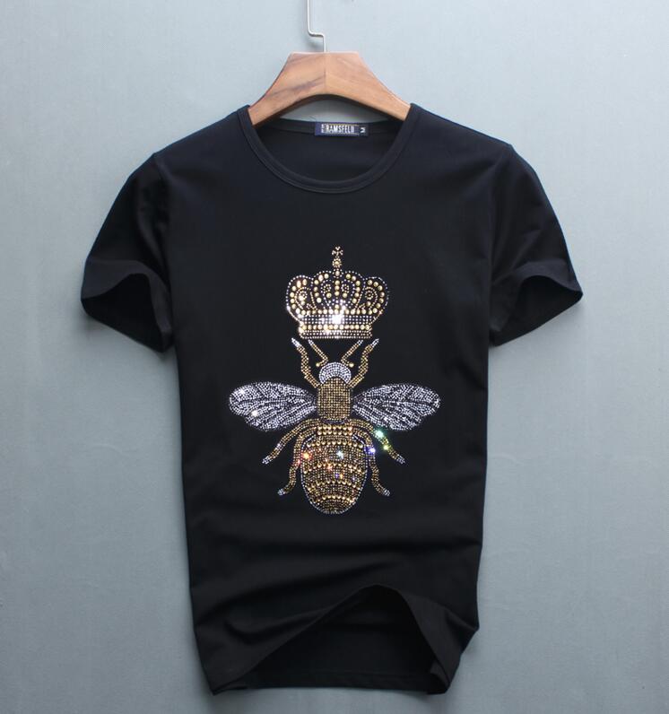 luxury diamond design short sleeve Tshirt men funny brand cotton tops and tees, As picture show
luxury diamond design short sleeve Tshirt men funny brand cotton tops and tees, As picture show