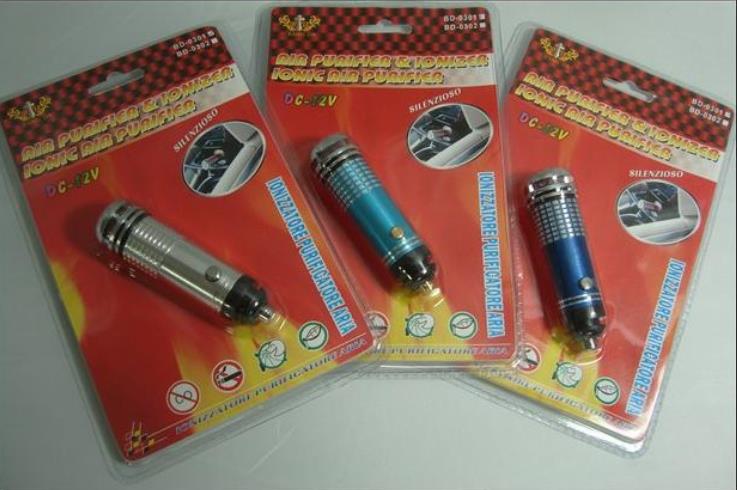 Mini Air Purifier New 12V Mini Auto Car Fresh Air Ionic Purifier Oxygen Bar Ozone Ionizer Cleaner