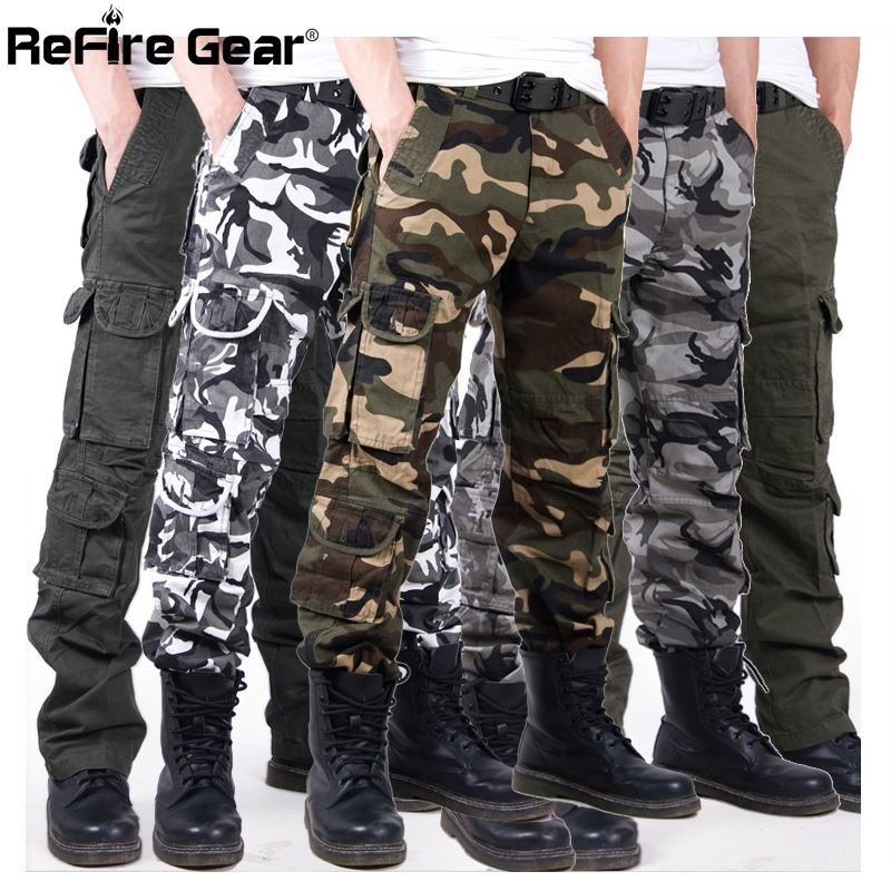 Men Casual Tactical… - image