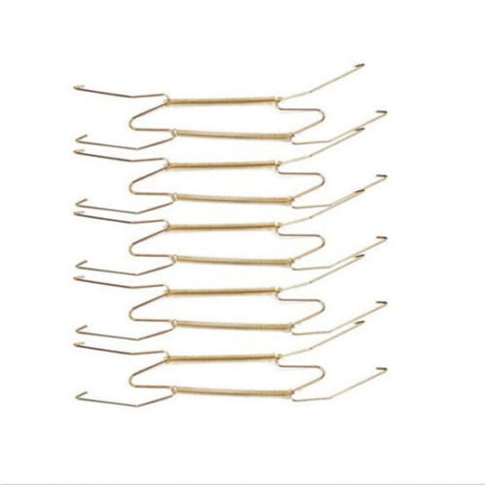 Hooks & Rails Plate Spring Wall Hanger Holder Hanging Wire For Various Sizes Art Decoration Stainless Steel 1 pc Home Dector 8 inch