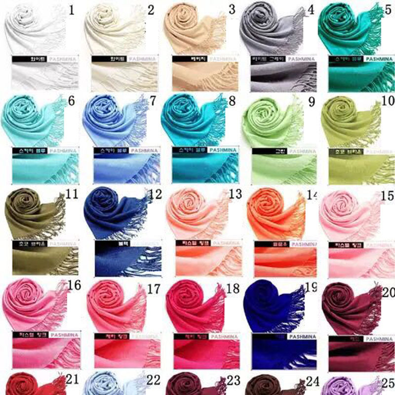 2018 40 Colors Hot Pashmina Cashmere Solid Shawl Wrap Women's Girls Ladies Scarf Soft Fringes Solid Scarf
2018 40 Colors Hot Pashmina Cashmere Solid Shawl Wrap Women's Girls Ladies Scarf Soft Fringes Solid Scarf