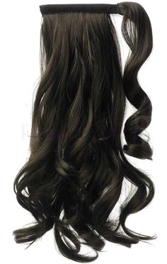 African black wavy 140g human hair wrap around ponytail Clip malaysian virgin hair pony tail human hair Drawstring hairpiece 1b