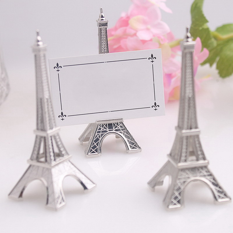 Wedding Favor Party Gifts Metal Eiffel Tower Place Card Holder Seat Clip Table with Card
Wedding Favor Party Gifts Metal Eiffel Tower Place Card Holder Seat Clip Table with Card