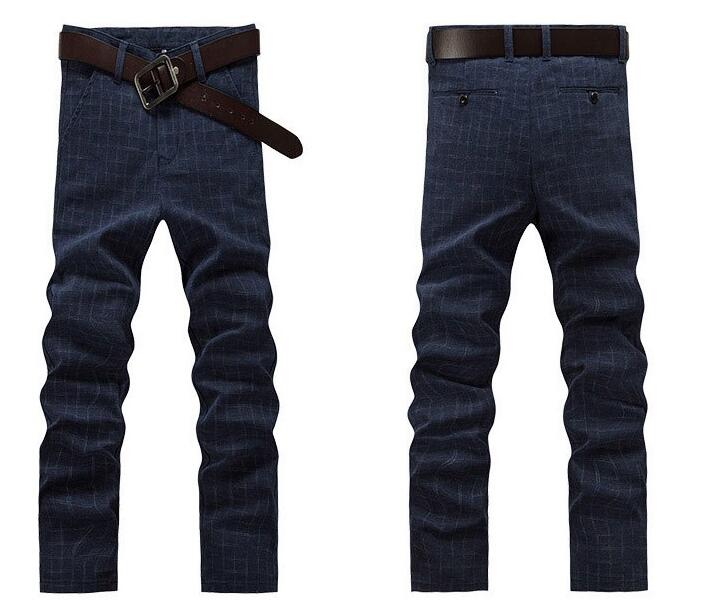 Good A++ Men's Pants Newest fashion Men Casual Nine Trousers Trouser Slim PM022 Mens Pant