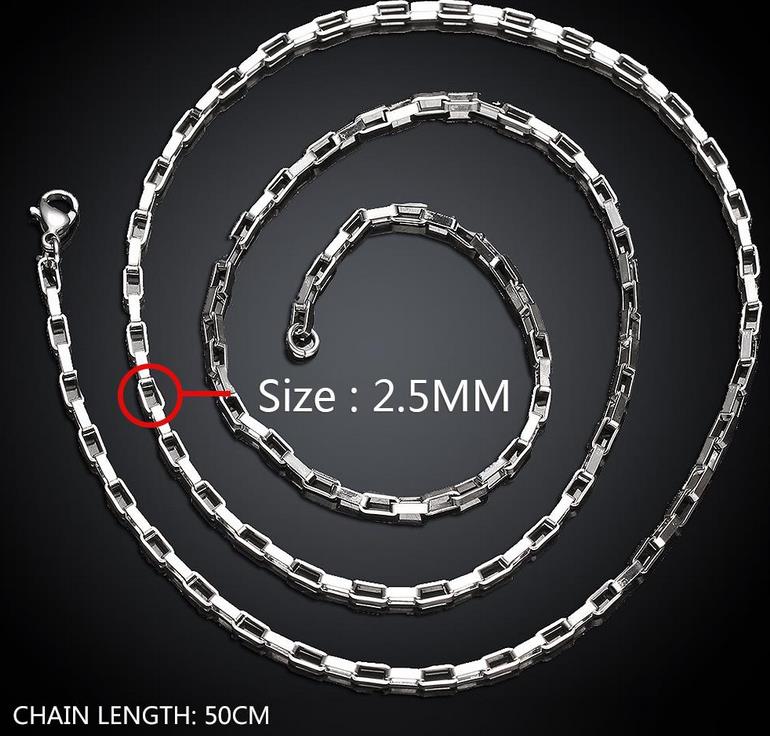 Necklaces High Quality 316L Stainless Steel 45cm 50cm 55cm 60cm Figaro Chains Necklaces Stainless Steel Never fade necklaces jewelry