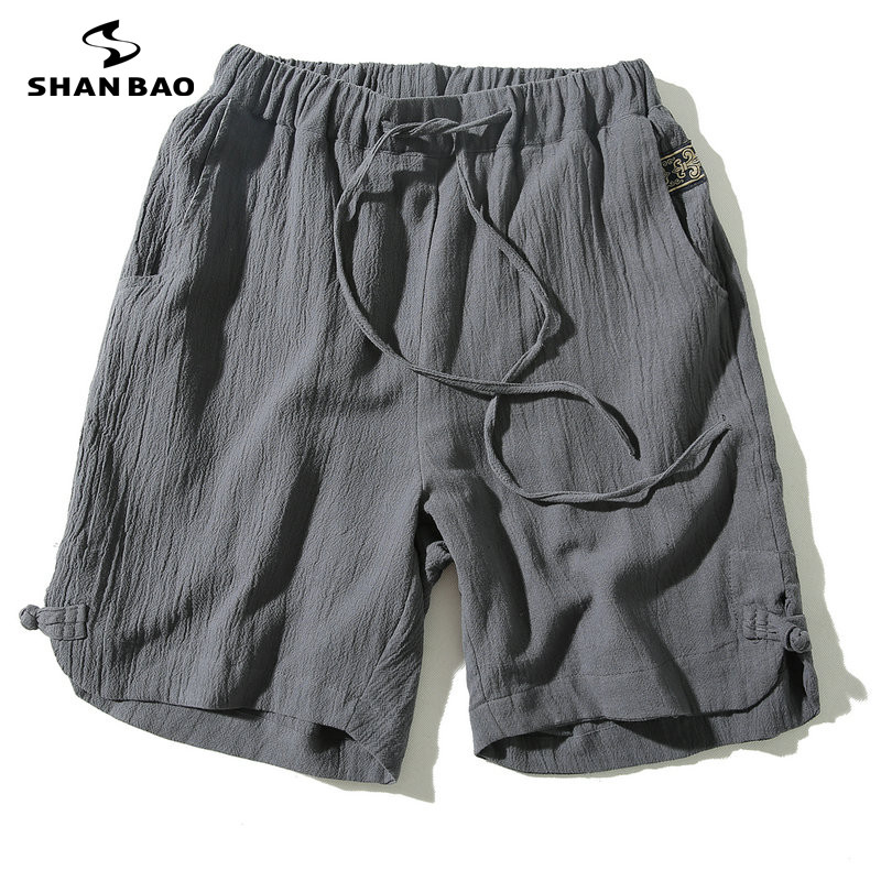 Wholesale- Men's cotton linen loose shorts 2017 summer new Chinese style plate buckle large size solid color leisure beach shorts Men SB009, Gray 
Wholesale- Men's cotton linen loose shorts 2017 summer new Chinese style plate buckle large size solid color leisure beach shorts Men SB009, Gray