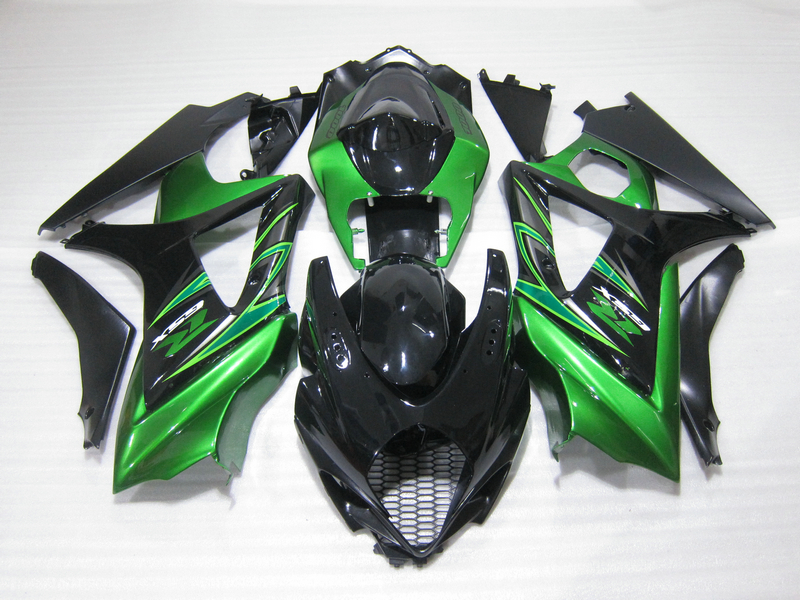 Injection molded fairings for Suzuki GSXR1000 2005 2006 green black fairing kit GSXR1000 05 06 OT40, Same as picture
Injection molded fairings for Suzuki GSXR1000 2005 2006 green black fairing kit GSXR1000 05 06 OT40, Same as picture