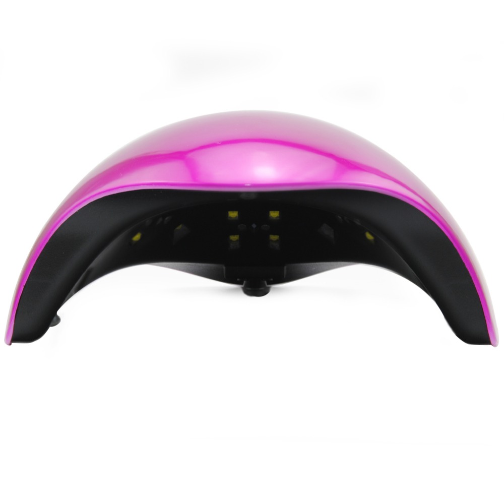 Wholesale- UV Lamp LED Nail 48W Dryer Nail Double light Auto Sensor Manicure Curing Gel Nail Polish UV Gel 8 Colors Lamp for Nails