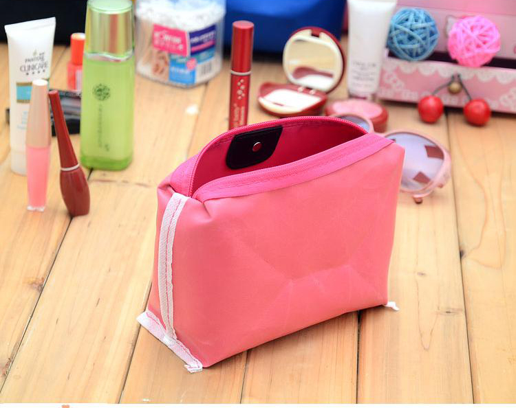 DHXJ New Fashion Large capacity waterproof zipper storage cosmetic bag handbag multicolor optional a691