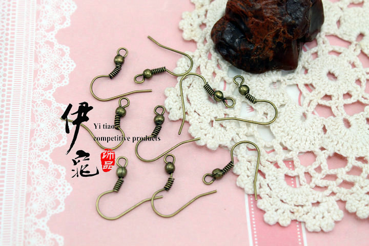 200pcslot Sterling 925 Silver Earring Findings Fishwire Hooks Jewelry DIY 15mm fish Hook Fit Earrings