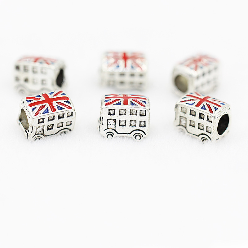 British Bus Oil Dripping Charm Bead 925 Silver Plated Fashion Women Jewelry Stunning Design European Style For DIY Bracelet, Bronze;silver
British Bus Oil Dripping Charm Bead 925 Silver Plated Fashion Women Jewelry Stunning Design European Style For DIY Bracelet, Bronze;silver