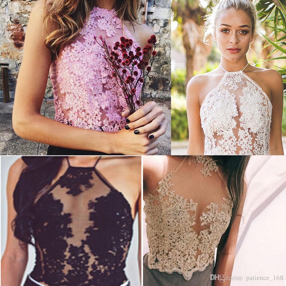 4 colors Europe and America hot selling Style Sexy embroidery hollow lace hanging neck condole top coat women' clothing wholesale, Black
4 colors Europe and America hot selling Style Sexy embroidery hollow lace hanging neck condole top coat women' clothing wholesale, Black