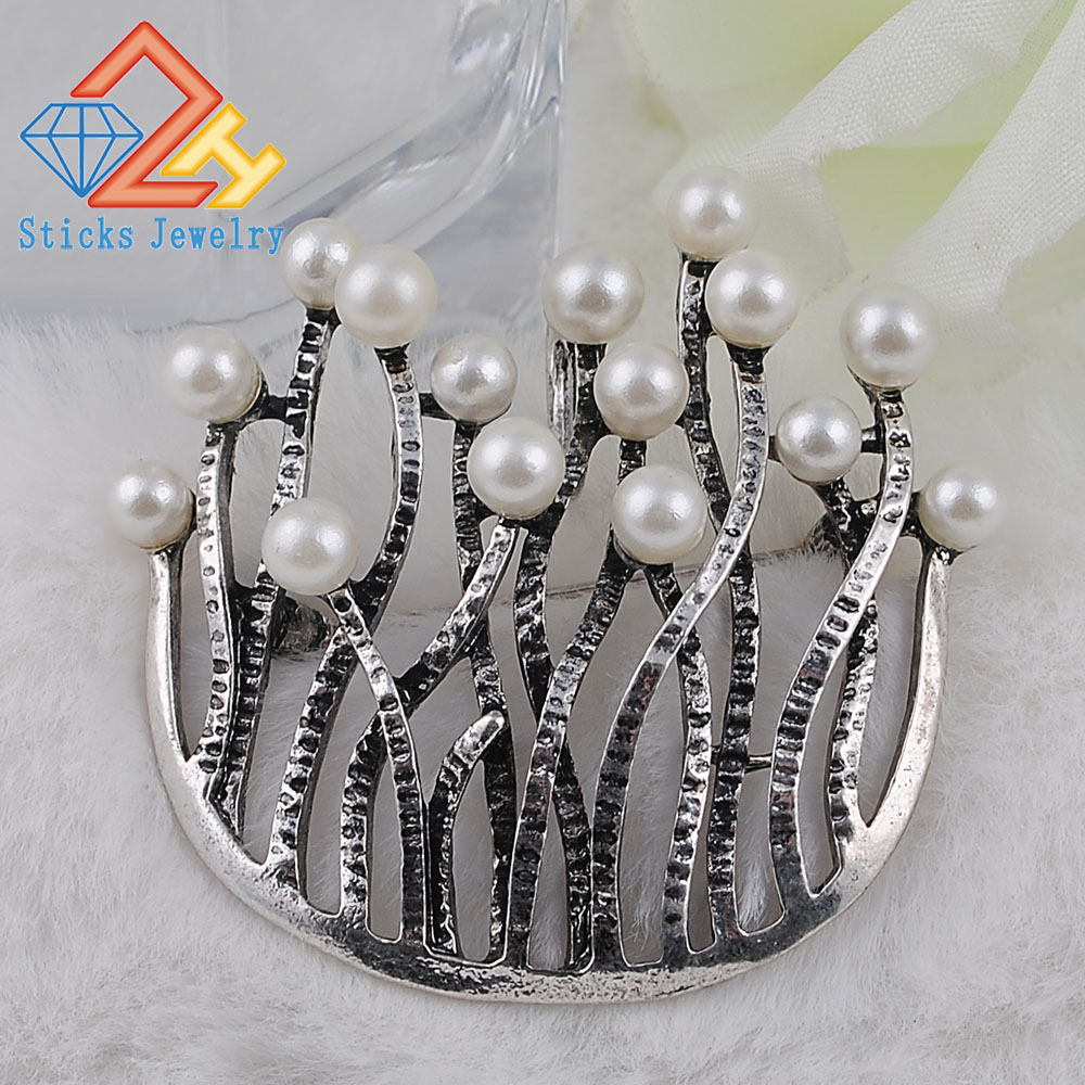 Classic!!Crystal Rhinestone And Pearl Brooch Silver Style Brooches For Wedding Bouquets
Classic!!Crystal Rhinestone And Pearl Brooch Silver Style Brooches For Wedding Bouquets