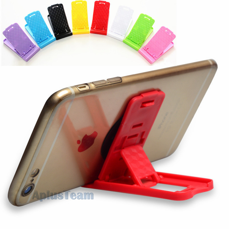 Universal Mini Mobile Cell Phone Holder Stand Folding Adjustable Foldable Support Tablet Smartphone Card Mount For iphone 6S plus