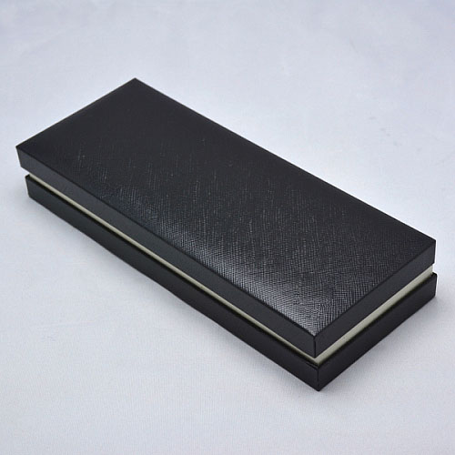 wholesale High Quality Black wood leather Box Suit For Fountain Pen / Ballpoint - Roller Ball Pens Pencil Case with The Warranty Manual