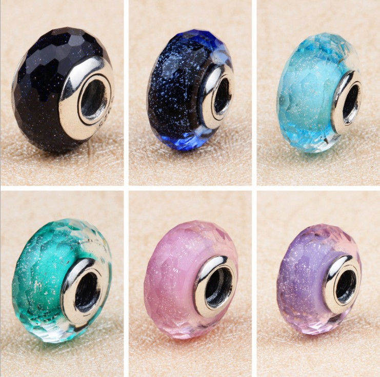 SALE Fine jewelry Authentic 925 Sterling Silver Charm bracelet necklace diy Glass beads Beads Fit Pandora for Christmas Gift
SALE Fine jewelry Authentic 925 Sterling Silver Charm bracelet necklace diy Glass beads Beads Fit Pandora for Christmas Gift