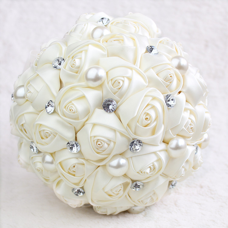 New Pink Peony Artificial Bridal Flower Wedding Bouquet Flowers Bridal Brooch Bouquets buque de noiva Bridesmaid Flower Bouquet CPA816