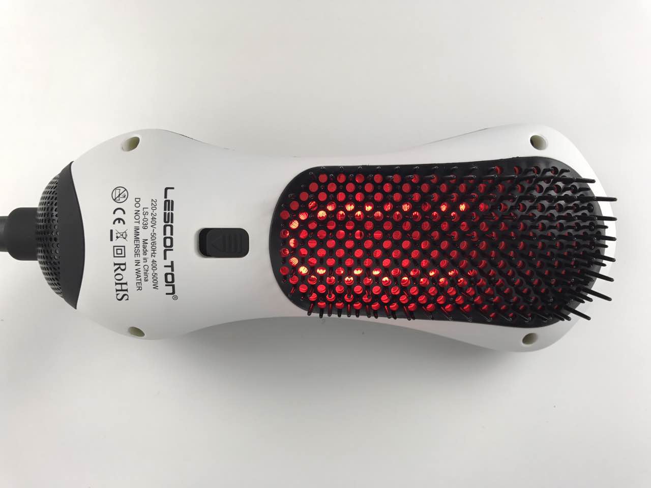 Detangle & Dry IR Infrared Hair Brush Heat Styling Tools Detangling Dryer Brushes Thermostat For Beauty & Hair Style Maker Hair by DHL