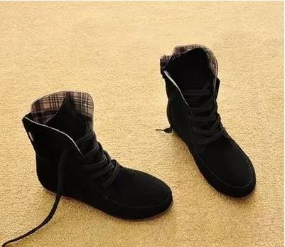 2017 New Women Flat Ankle Snow Motorcycle Boots Female Suede Leather Lace-Up Boot 8 Colors Plus Big Size 35-42 XWX108, Black
2017 New Women Flat Ankle Snow Motorcycle Boots Female Suede Leather Lace-Up Boot 8 Colors Plus Big Size 35-42 XWX108, Black