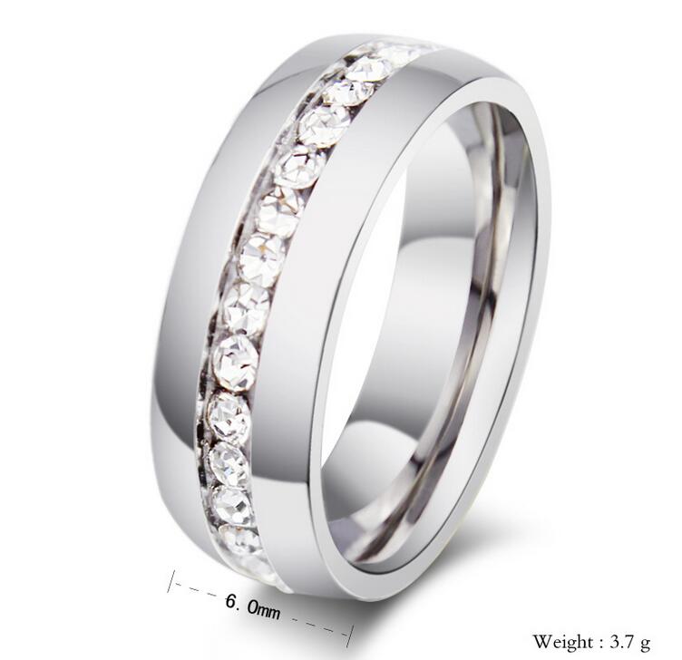 His and her Couple Ring Set Fashion Jewelry 10KT White Gold Filled Stainless Steel Topaz Crystal Women Men Bridal Ring Set Gift Size 5-13