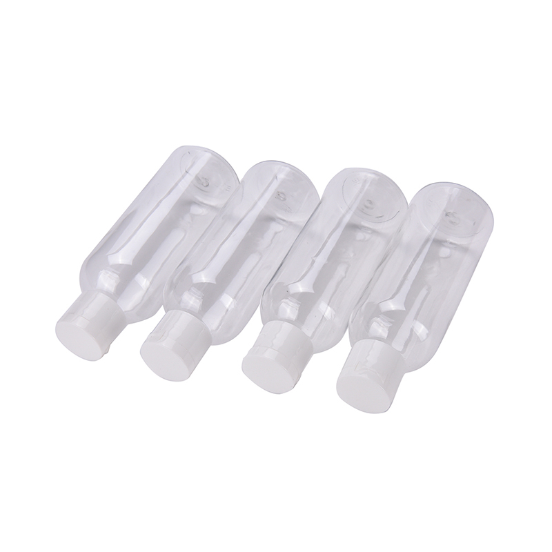 Wholesale- 100ml 4PCS Plastic Bottles For Travel Cosmetic Make-up Lotion Container With Carry Bag Make Up Bottle Women Beauty Tools