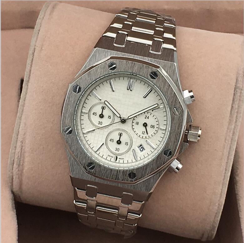 All the Work leisure Mens Watches Stainless Steel Quartz Wristwatches Stopwatch watch Watch Top Brand Steel band dial needle
All the Work leisure Mens Watches Stainless Steel Quartz Wristwatches Stopwatch watch Watch Top Brand Steel band dial needle