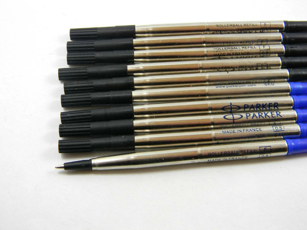 10PCS metal Parker Blue Good Quality Rollerball Pen 0.5mm Refill For Stationery 238w
10PCS metal Parker Blue Good Quality Rollerball Pen 0.5mm Refill For Stationery 238w