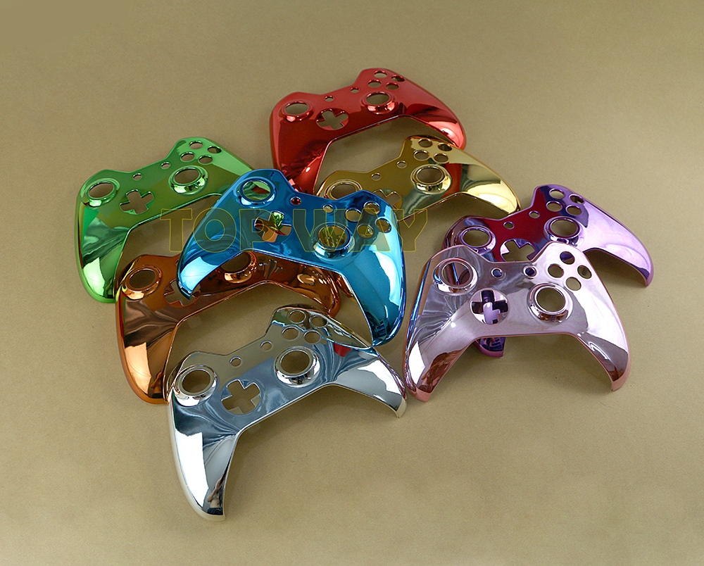 High quality plated metal wireless controller housing case top cover for xbox one controller front faceplate replacement
High quality plated metal wireless controller housing case top cover for xbox one controller front faceplate replacement