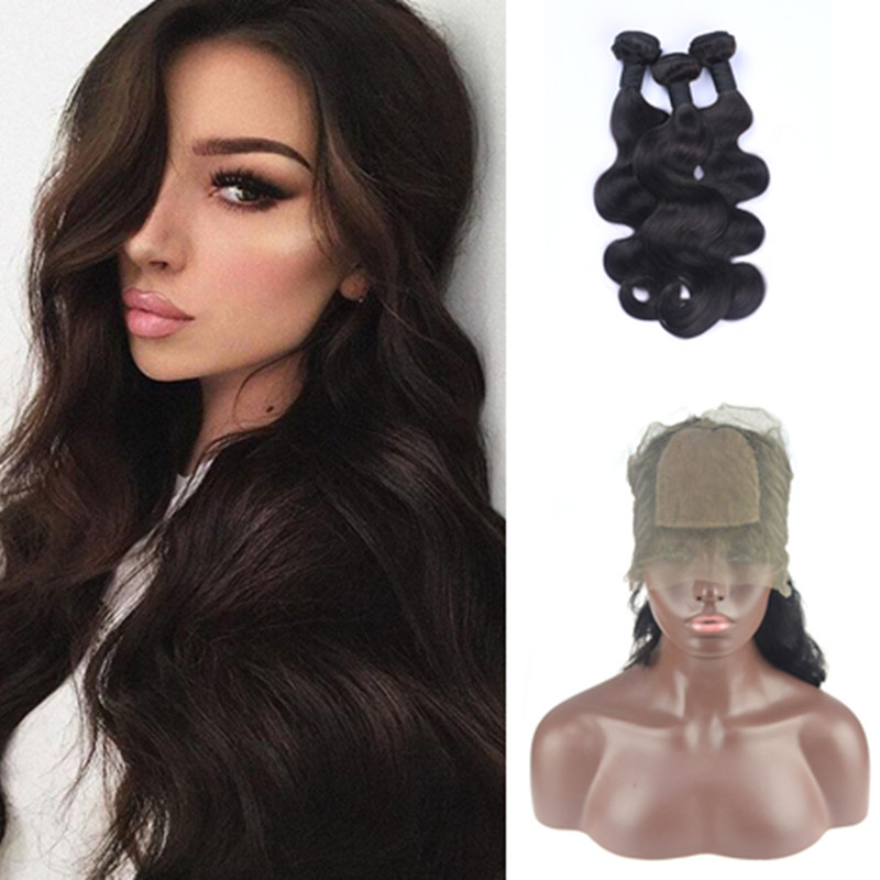 Hot Pre Plucked Silk Base 360 Lace Frontal With Bundles Brazilian Body Wave Virgin Human Hair With Silk Top 4x4'' Lace Band Closure, Natural color
Hot Pre Plucked Silk Base 360 Lace Frontal With Bundles Brazilian Body Wave Virgin Human Hair With Silk Top 4x4'' Lace Band Closure, Natural color