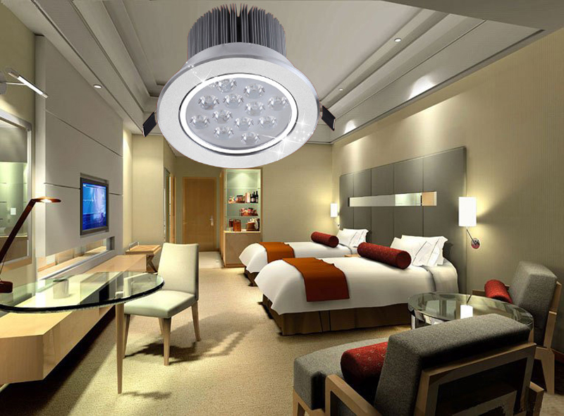 LED Downlight 1/3/5/7/9/12/18/21W Aluminum Led Panel Ceiling Light Outdoor Indoor Spotlight #29