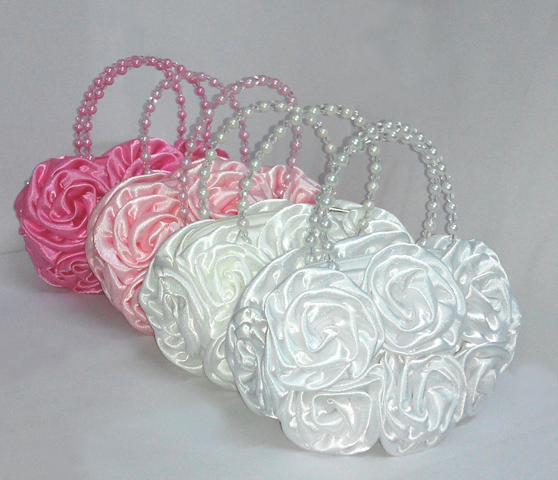 Flower Girl Bag Children Party Handbag Kids Fashion Purses Mini Zipper Satin Rose Ornament Bag white pink dark pink beige purple, As picture
Flower Girl Bag Children Party Handbag Kids Fashion Purses Mini Zipper Satin Rose Ornament Bag white pink dark pink beige purple, As picture