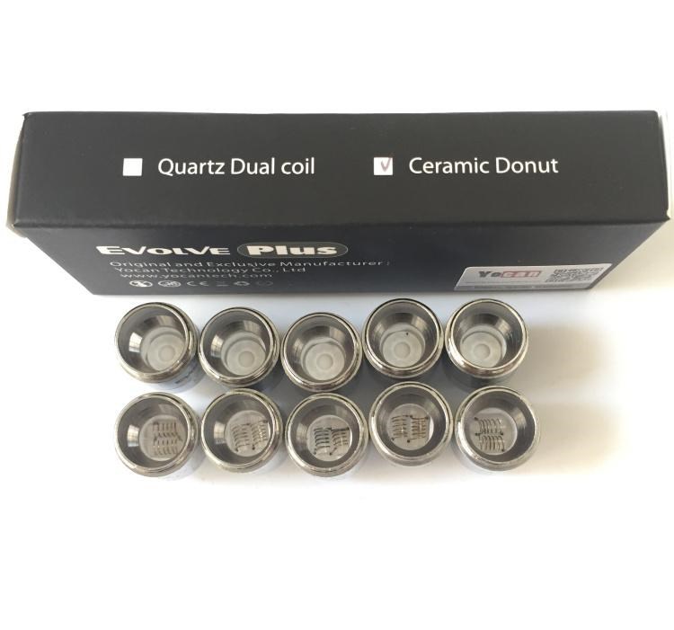 New 30pcs 100% Authentic Replacement Coils Ceramic Donut Coils For Yocan Evolve Plus Kit QDC Quartz Dual Coils free ship by dh_happy
New 30pcs 100% Authentic Replacement Coils Ceramic Donut Coils For Yocan Evolve Plus Kit QDC Quartz Dual Coils free ship by dh_happy
