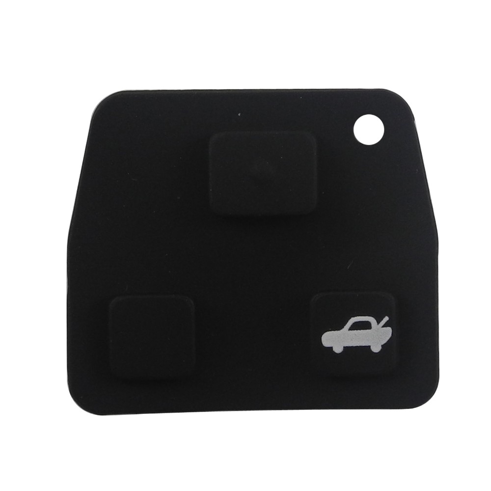 2 3 Button Car Remote Car Key Fob Rubber Pad Stying Cover For Toyota /Avensis /Corolla /Lexus /Rav4