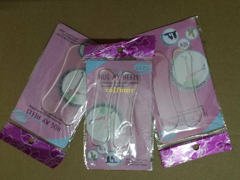10Pairs/lot Free Shipping Silicone gel Heel Grips for shoes prevent friction High Heel Shoe Insole Inserts Pads Back Liner Shoe Boot Cushion