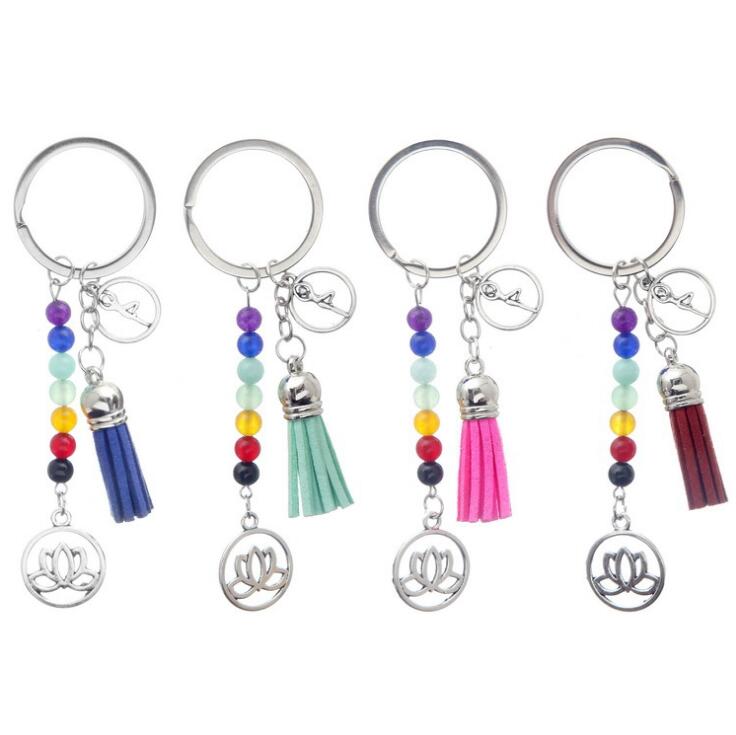 Best gift New yoga energy fitness keychain lotus tassel key ring KR157 Keychains mix order 20 pieces a lot
Best gift New yoga energy fitness keychain lotus tassel key ring KR157 Keychains mix order 20 pieces a lot