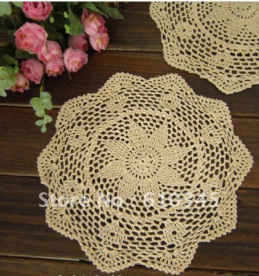 Wholesale- Free Shipping 30CMX30CM Hand made cotton Crochet Doily Hand Crochet cup mat, ,cup pad, 12 PCS/LOT wholesale
Wholesale- Free Shipping 30CMX30CM Hand made cotton Crochet Doily Hand Crochet cup mat, ,cup pad, 12 PCS/LOT wholesale