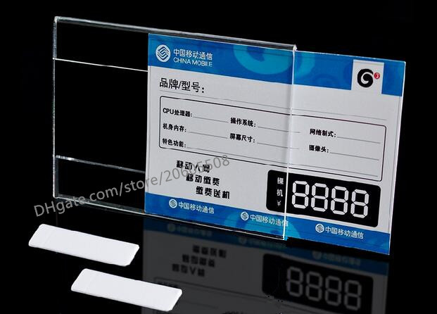 Acrylic T1.2mm Plastic Price Tag Sign Label frame Display Wall Sticker Paper Advertising Promotion Name Card Holders 10pcs Good Quality
Acrylic T1.2mm Plastic Price Tag Sign Label frame Display Wall Sticker Paper Advertising Promotion Name Card Holders 10pcs Good Quality
