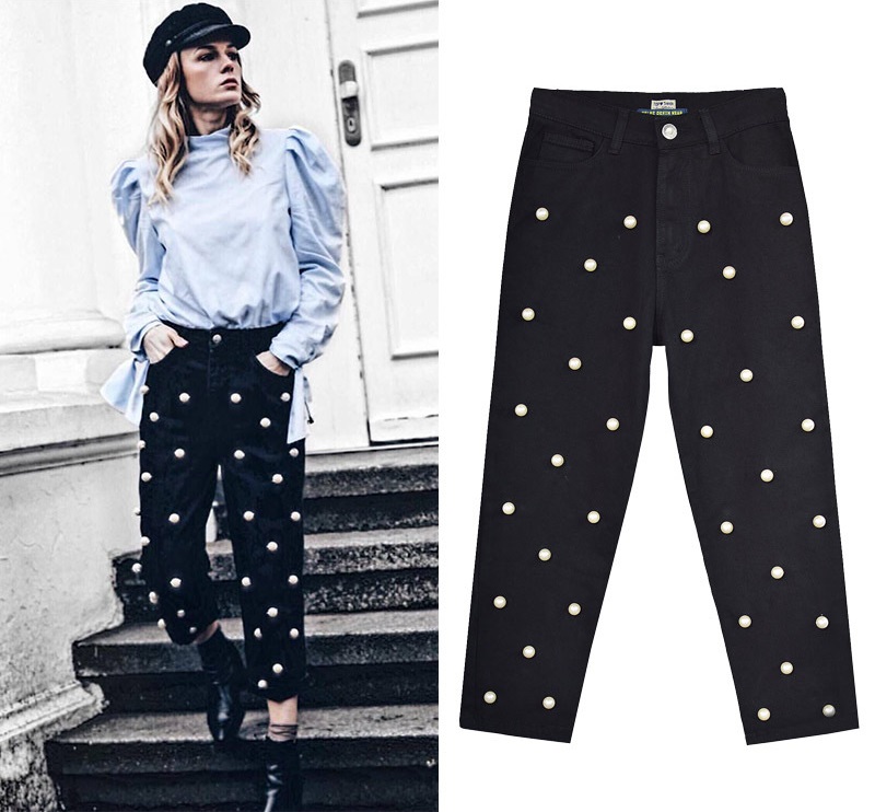 Black Pearl Jeans Women Straight High Waisted Jeans Ladies Plus Size Denim Pants Trousers Drop Shipping
Black Pearl Jeans Women Straight High Waisted Jeans Ladies Plus Size Denim Pants Trousers Drop Shipping
