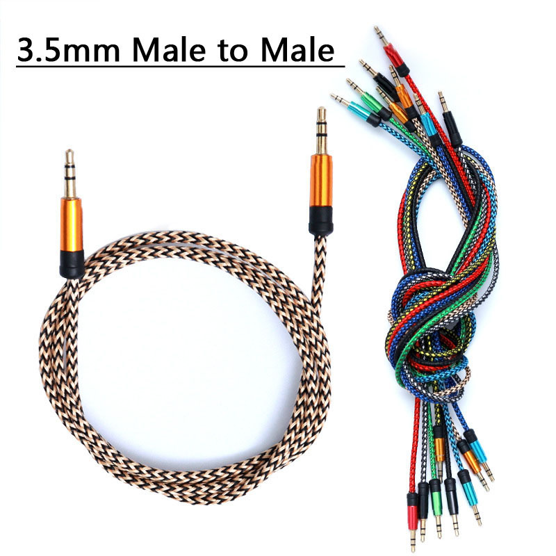 Aux Cable Auxiliary Audio Cable 3.5mm Male to Male Audio Cable 1M Stereo for Apple and Andriod Mobile Phone Speaker
Aux Cable Auxiliary Audio Cable 3.5mm Male to Male Audio Cable 1M Stereo for Apple and Andriod Mobile Phone Speaker