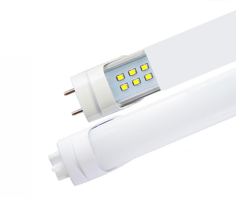 Stock In US + bi pin 4ft led t8 tubes Light 18W 22W 28W 60W 80W Double Rows T8 Replace regular Tube AC 85-265V