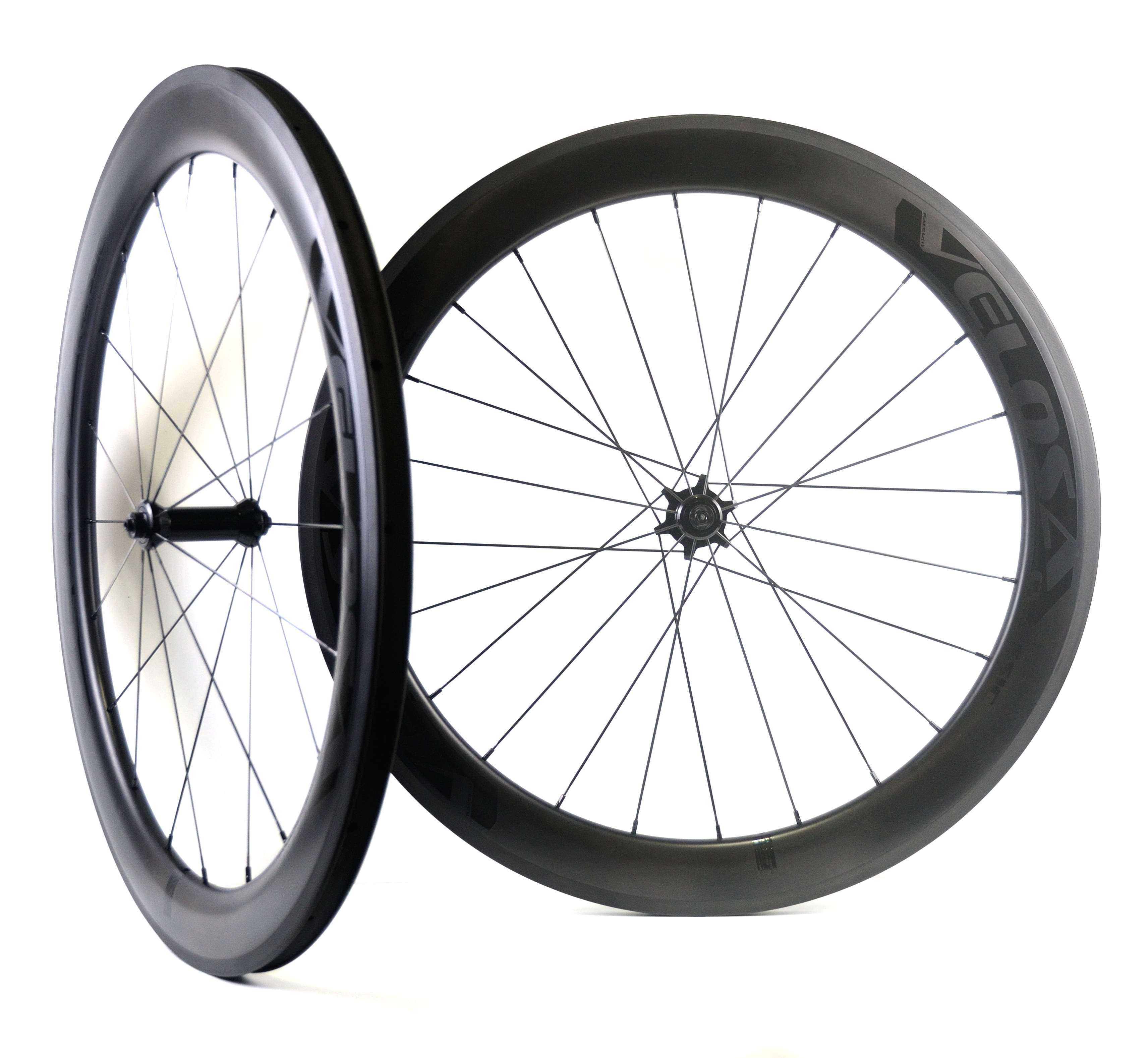 700C 60mm depth road carbon wheels 25mm width Tubular/clincher Road bike carbon wheelset UD matte finish velosa light decal free shipping от DHgate WW