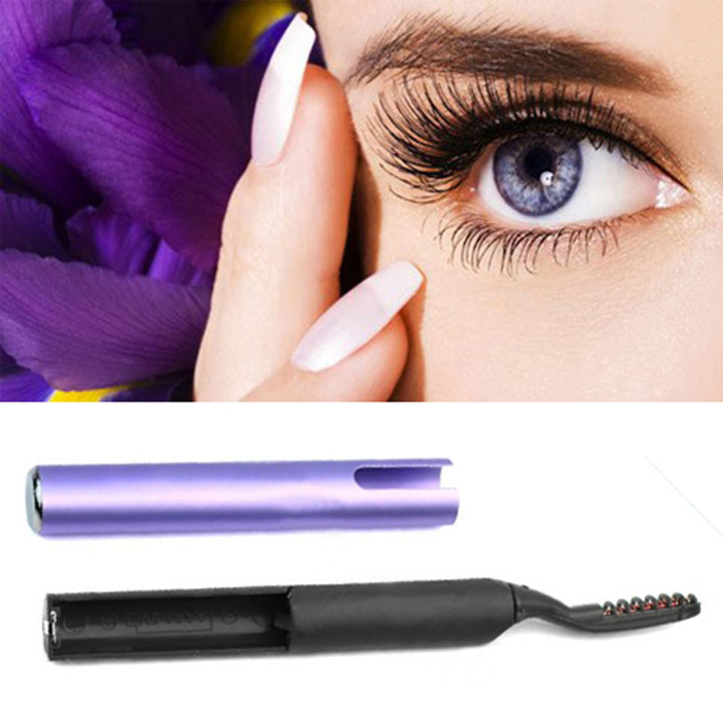 Portable Pen Style Electric Heated Makeup Eye Lashes Long Lasting Eyelash Curler Roll Eye Lashes Curlers Make Up Props Free Shipping ZA2011