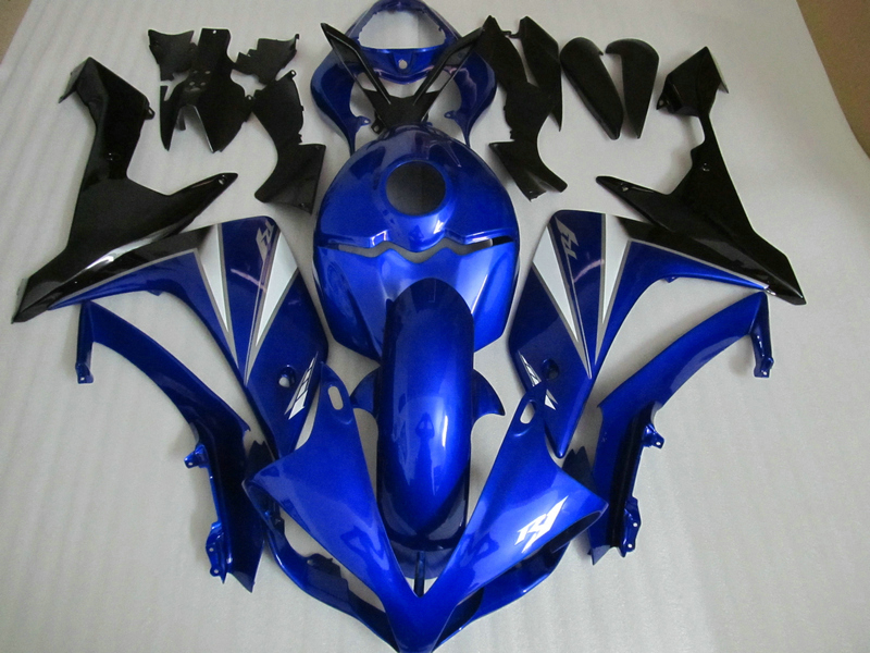Injection molding hot sale fairing kit for Yamaha YZF R1 07 08 blue black fairings set YZFR1 2007 2008 OT12, Same as the picture shows
Injection molding hot sale fairing kit for Yamaha YZF R1 07 08 blue black fairings set YZFR1 2007 2008 OT12, Same as the picture shows