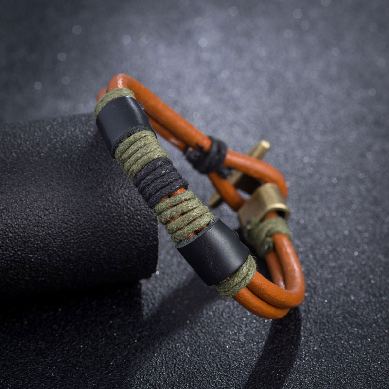 New Genuine Leather Braided Bracelets Punk Wristband Men's Handmade New Arrival women Fashion Jewelry Gift free shipping
New Genuine Leather Braided Bracelets Punk Wristband Men's Handmade New Arrival women Fashion Jewelry Gift free shipping