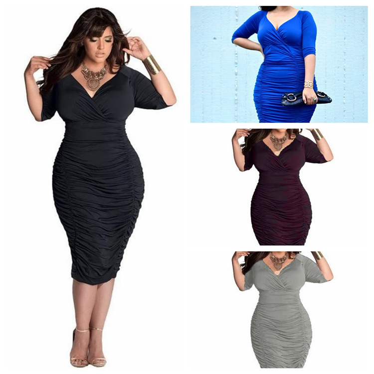 Sexy Deep V-neck Long Sleeve Sheath Stretch Slim Club Office Dresses Pencil Bandage Bodycon Dress Plus Size, Purple
Sexy Deep V-neck Long Sleeve Sheath Stretch Slim Club Office Dresses Pencil Bandage Bodycon Dress Plus Size, Purple