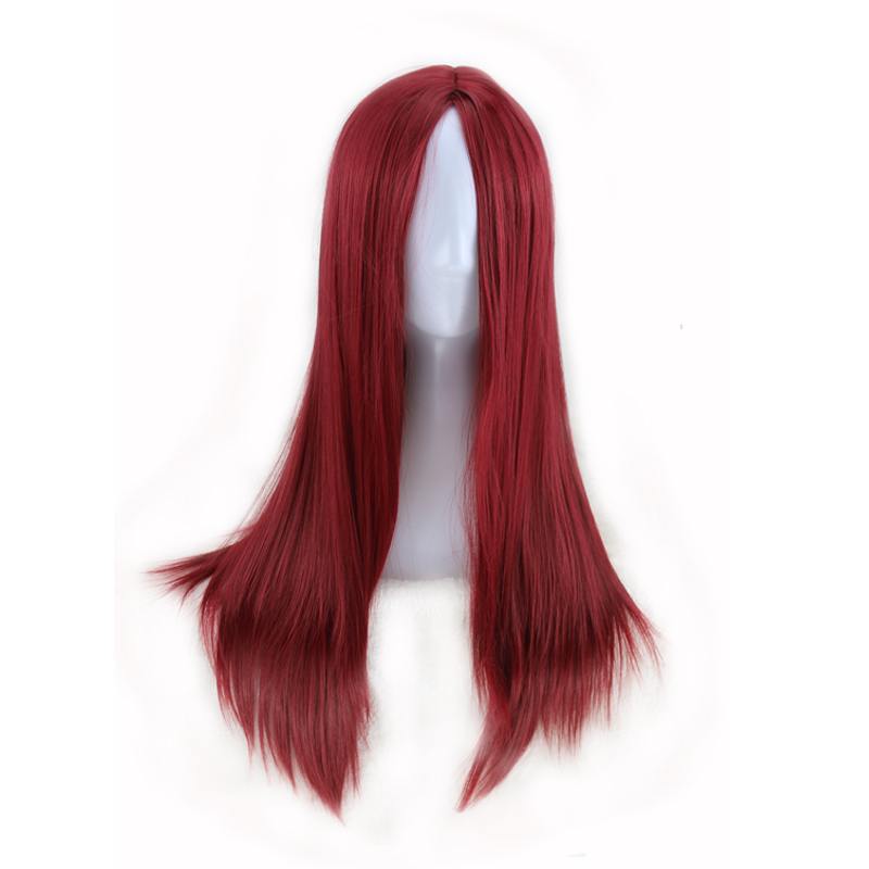 WoodFestival long straight women wig carve hairstyle blonde heat resistant synthetic wigs black natural fiber hair